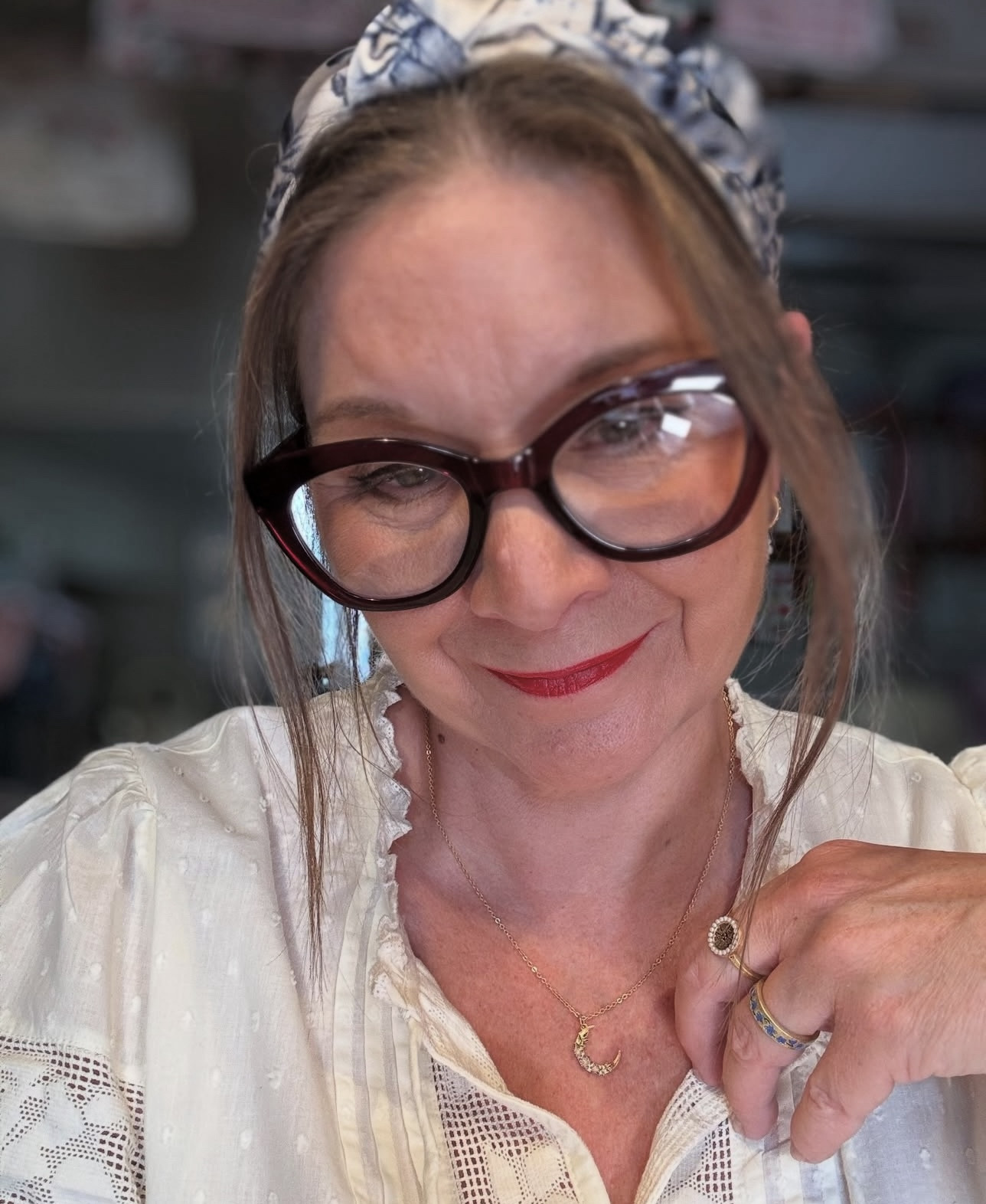 Love this collection from fable England it’s so mystical and full of whimsy flower drop earrings and moon necklace 

#LTKluxury #LTKstyletip #LTKgiftguide