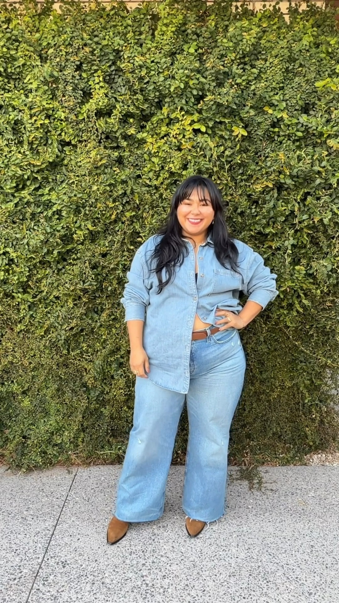 As a “chunky, chubby, fat” woman, the fashion industry will tell you to not wear oversized or baggy clothes cause or doesn’t compliment your shape. But I disagree! 

#LTKMidsize #LTKOver40 #LTKPlusSize