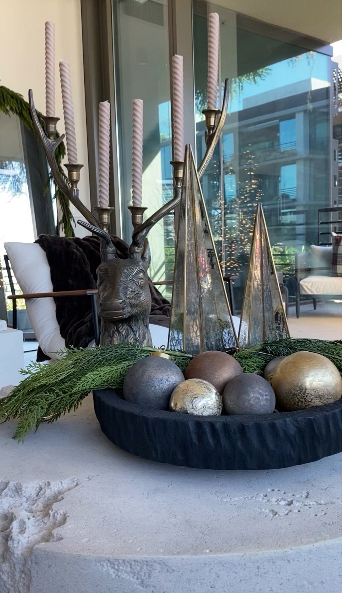 Love this black bowl for all seasons! So pretty for Christmas🎄

#LTKHome