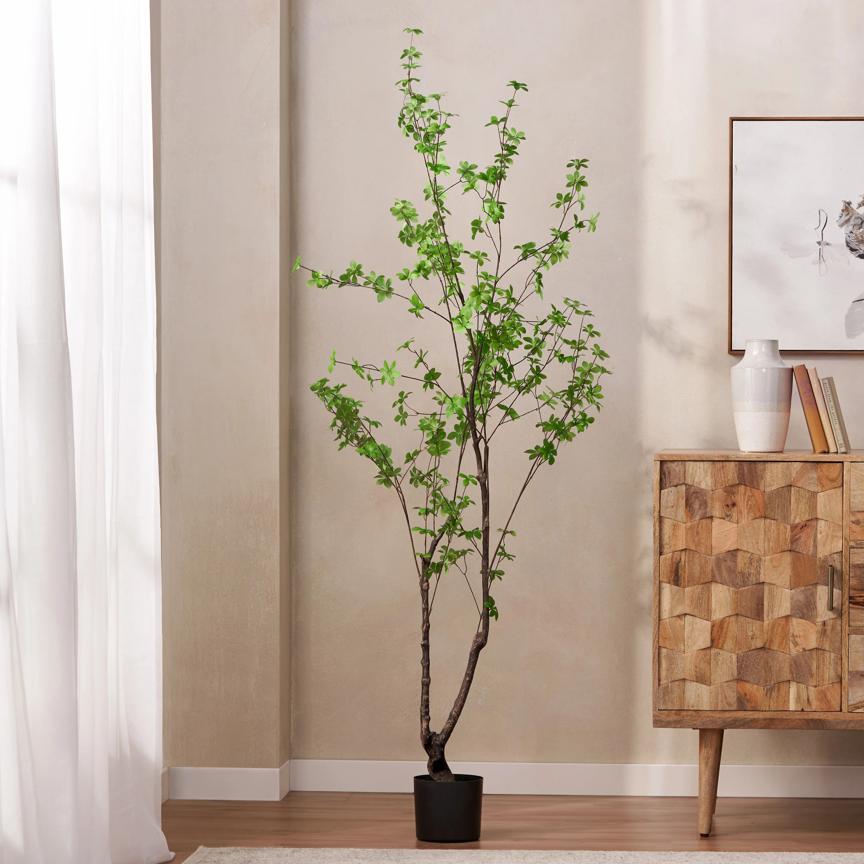 Primrue 70.9'' Artificial Enkianthus Tree & Reviews | Wayfair | Wayfair North America