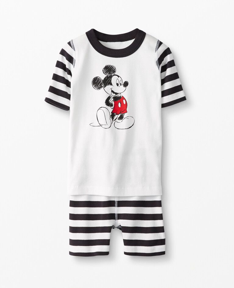 Disney Mickey Mouse Short John Pajama Set | Hanna Andersson