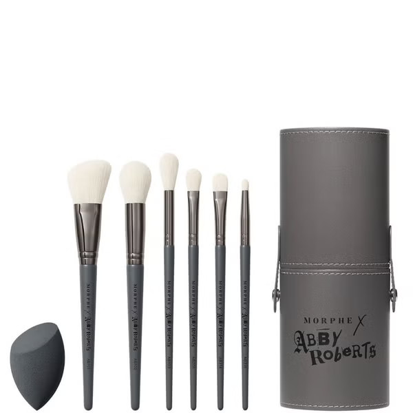 Morphe X Abby Roberts 6 Piece Essential Brush Set and Tubby | Look Fantastic (ROW)