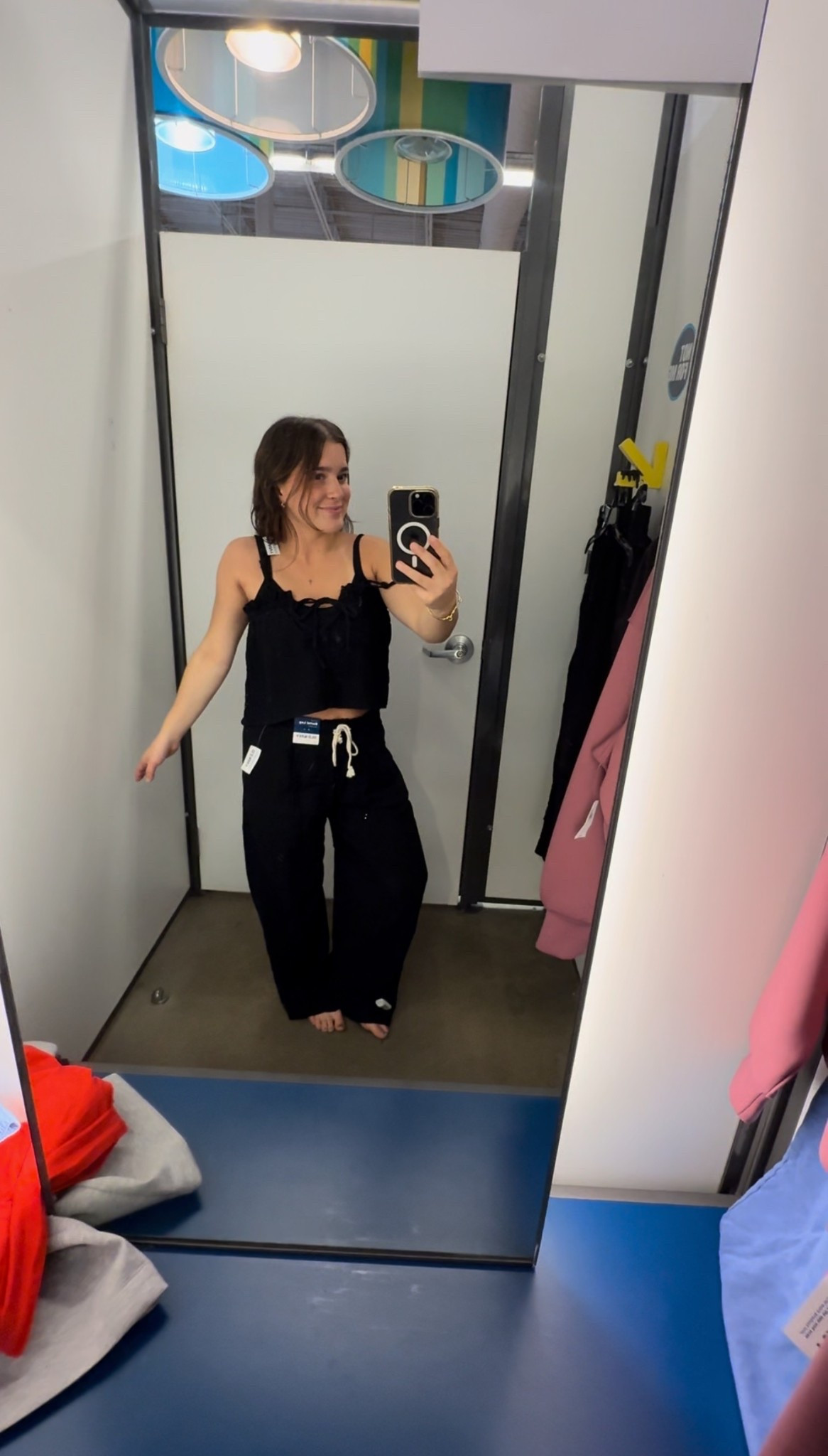 Shop my crinkle gauze top in black from Old Navy! 

#LTKootd #LTKdayinmylife #LTKPetite