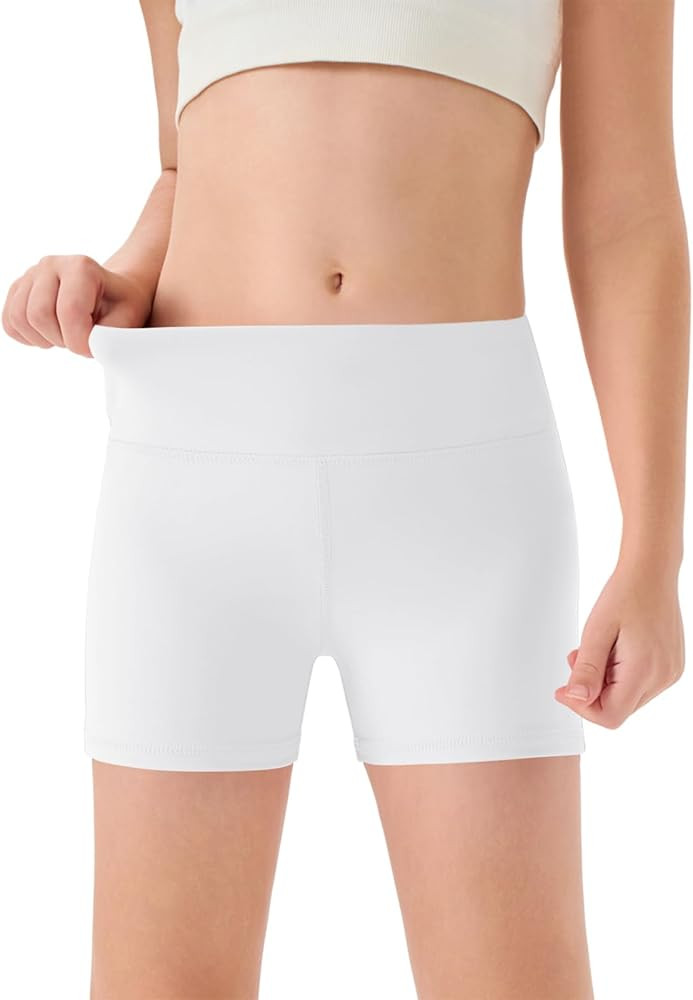Haloumoning Athletic Shorts, High Waisted Biker Shorts | Amazon (US)