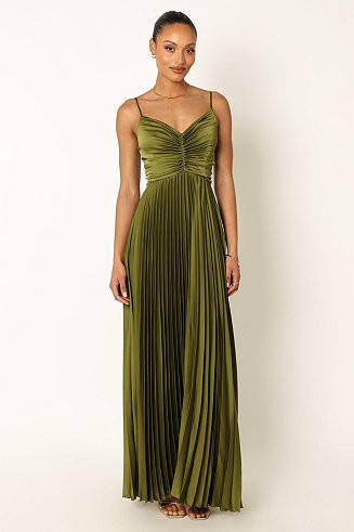 Women's Naira Pleated Maxi Dress | Macy's