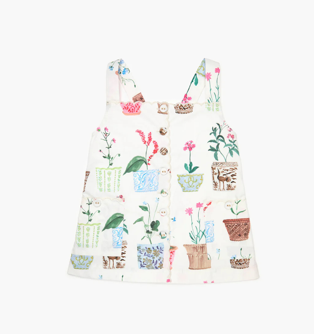 The Tiny Akira Dress - Flower Pots | Hill House Home US