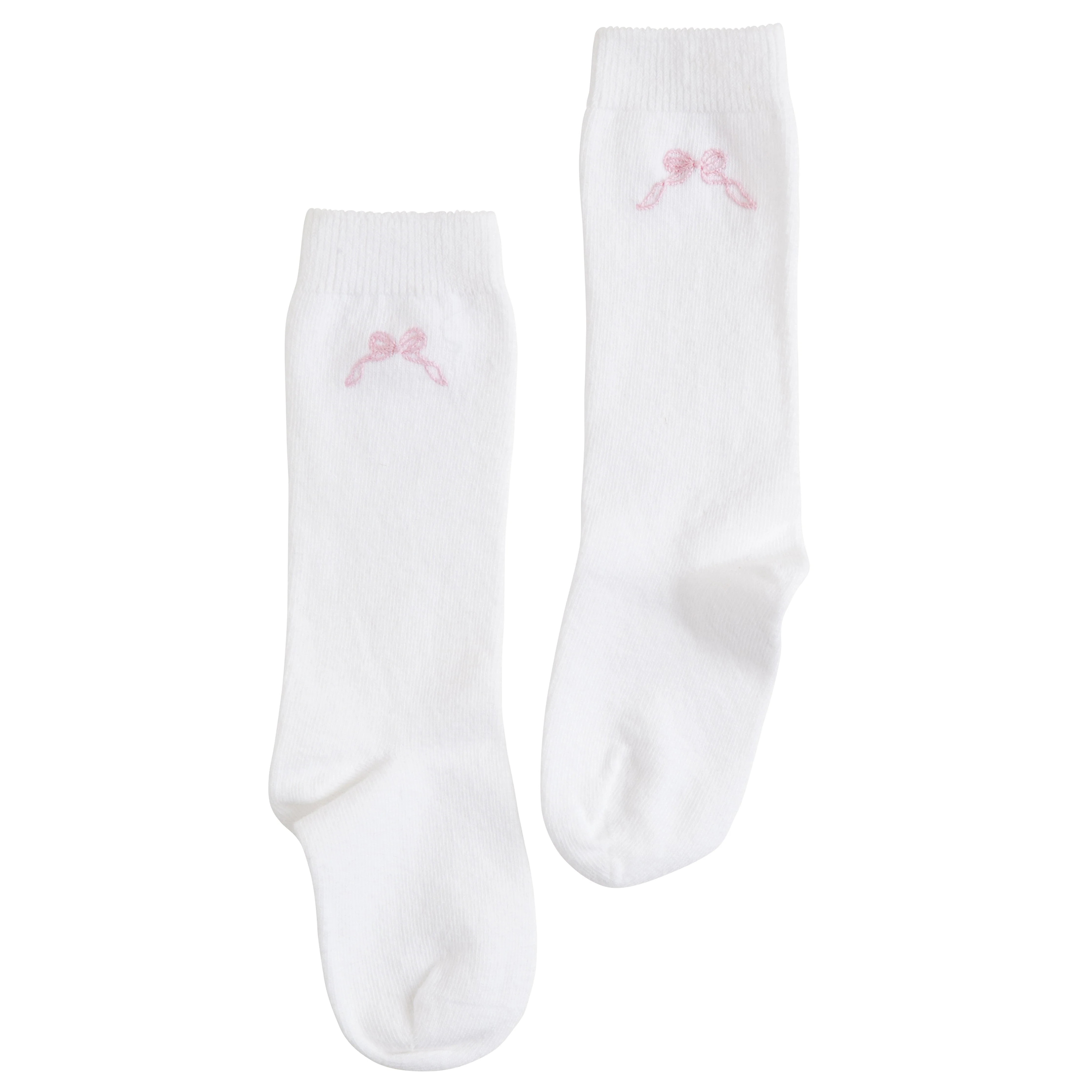Knee Highs - Pink Bow | Little English