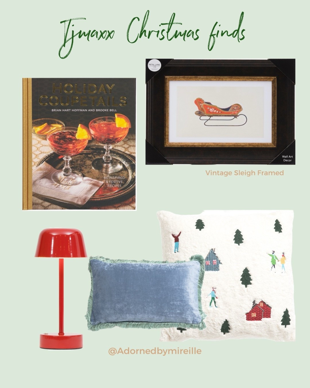 🥰 Christmas finds! 

#christmasdecor #homedecor #tjmaxxfinds 

#LTKSeasonal #LTKHome #LTKFindsUnder50