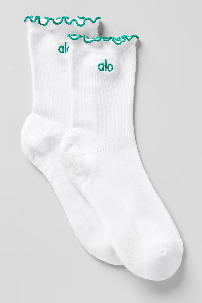 Women's Lettuce Edge Sock | Alo Yoga (US)