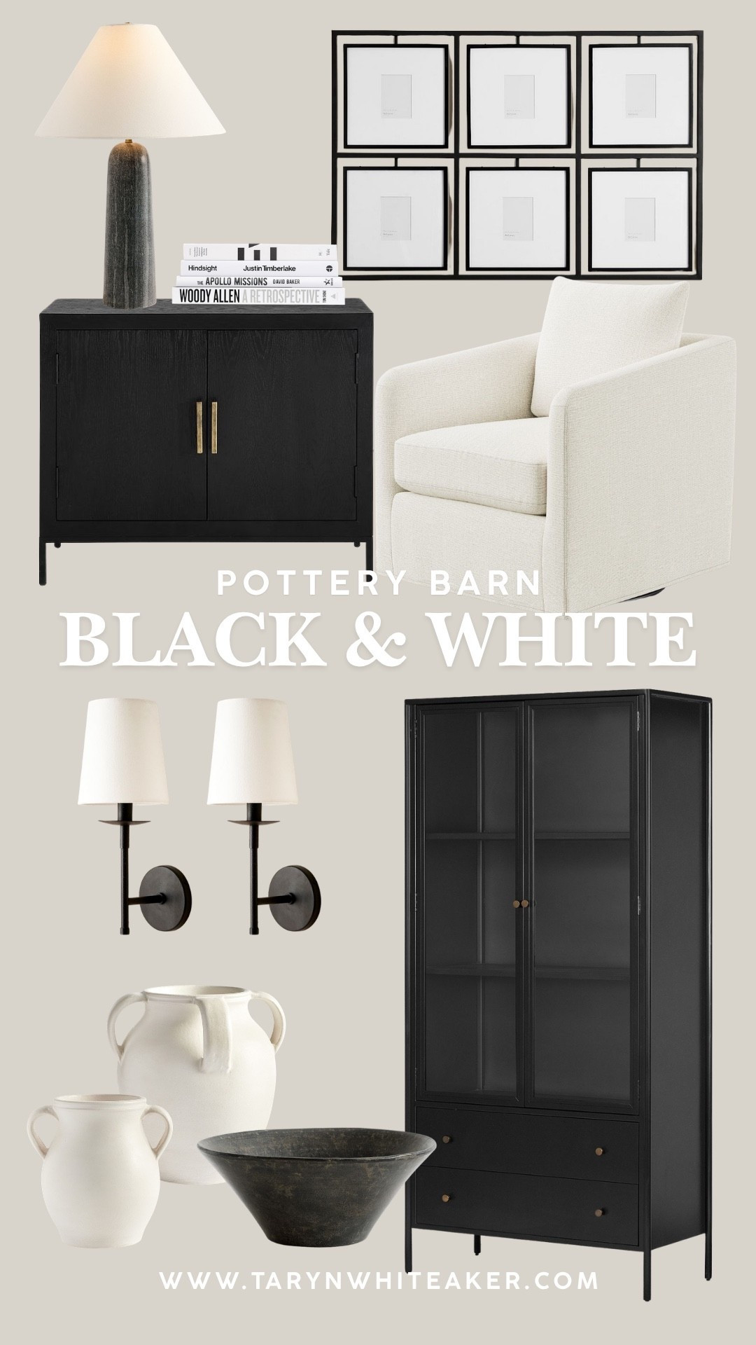 sharing the best black and white home finds right now. from statement cabinets to simple decor pieces, these are the kind of items that make your home feel styled but still livable

#LTKSeasonal #LTKHome