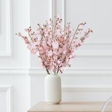 1pc Orchids Artificial Flowers,Fake Orchid Artificial Orchids Long Stem Artificial Flowers Fake Silk Flowers For Indoor Outdoor Wedding Home Office De | SHEIN