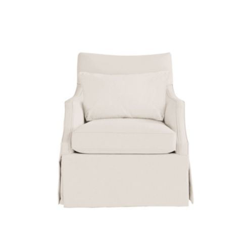 Larkin Upholstered Swivel Glider | Ballard Designs, Inc.