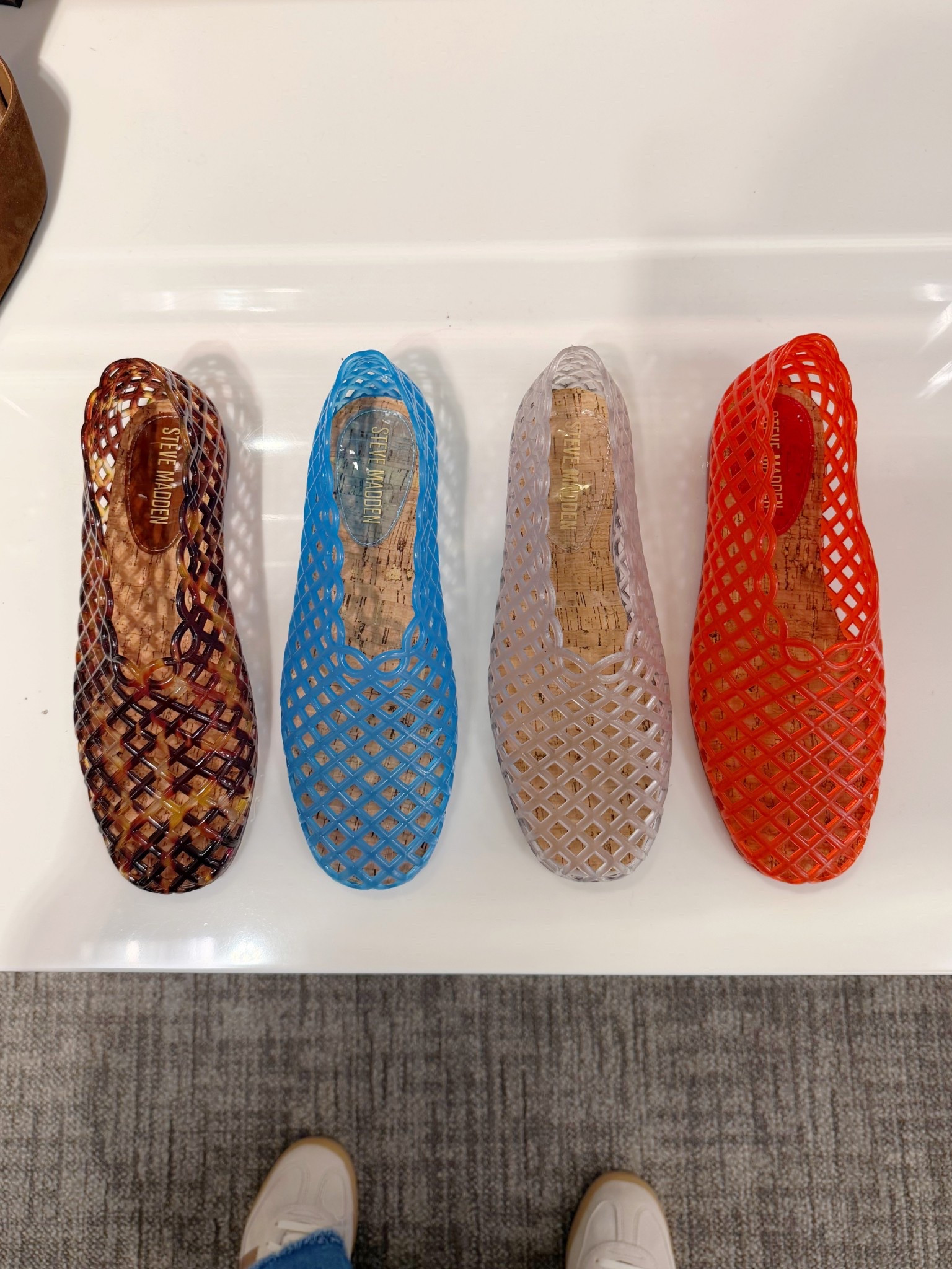 Jelly shoes are still trending and they’re definitely here to stay this season! Love this style of jelly flats for spring and summer outfits and they’re under $50! Also great for spring break outfits, vacation outfits and resort wear 2026. The brown tortoise color is such a nice neutral option and so are the clear ones! 

#LTKOver40 #LTKSeasonal #LTKTravel