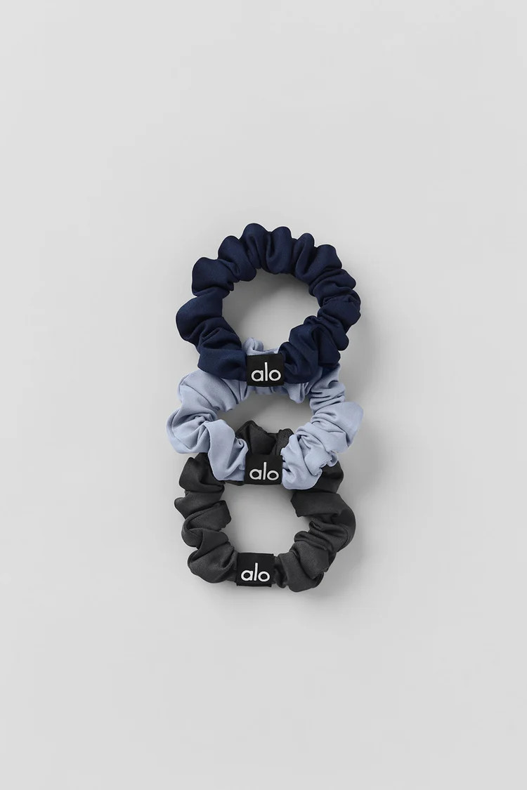 Fresh Mini Scrunchie 3-Pack | Alo Yoga