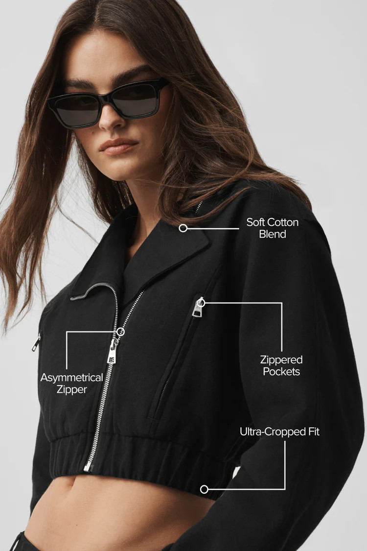 Cropped Cosmopolitan Jacket | Alo Yoga (US)