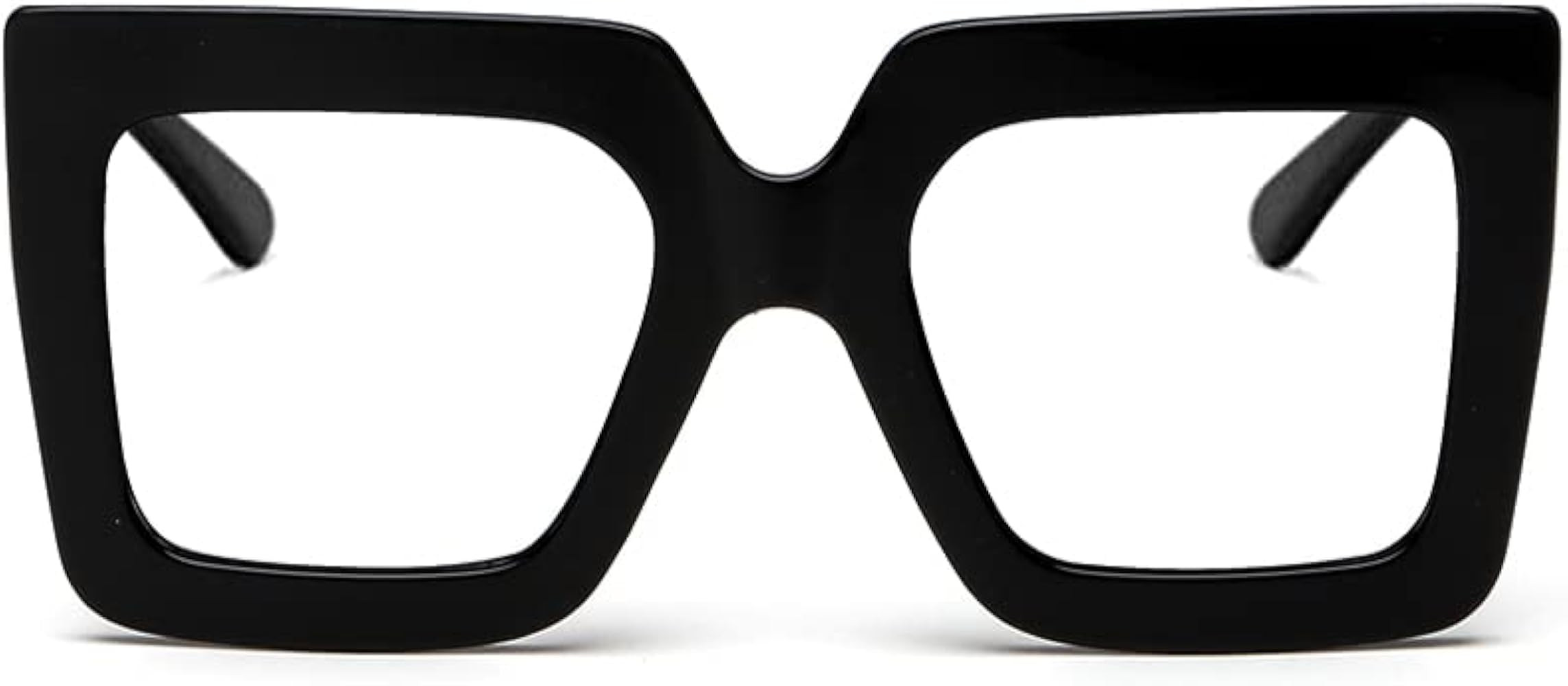 Breaksun Oversized Blue Light Glasses for Women Fashion Thick Square Computer Eyewear Non-Prescri... | Amazon (US)