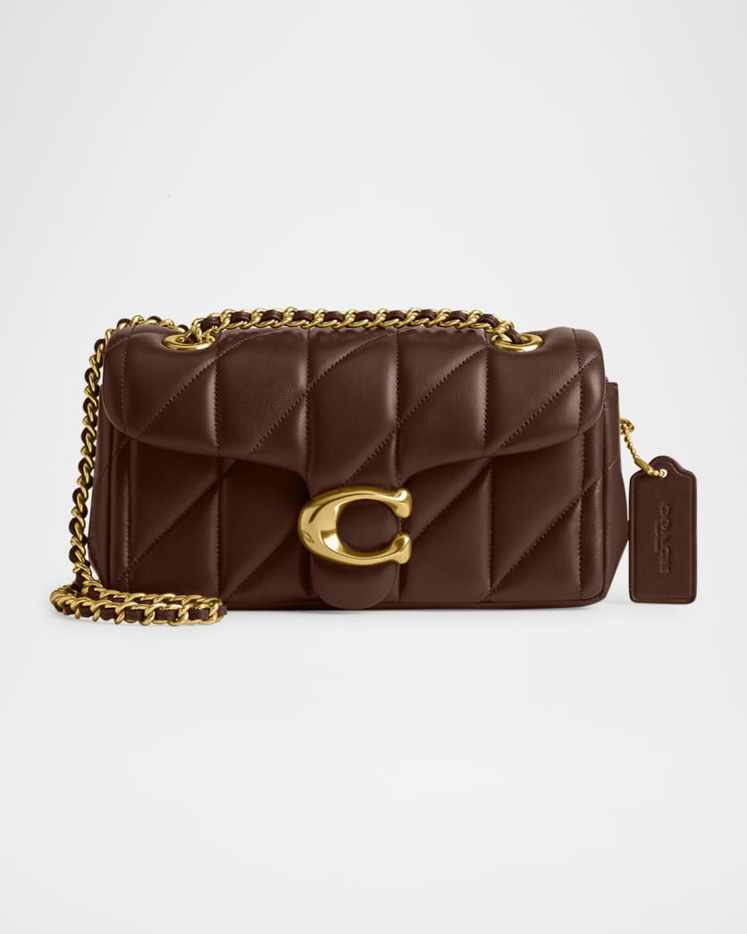 Tabby Quilted Leather Shoulder Bag | Neiman Marcus