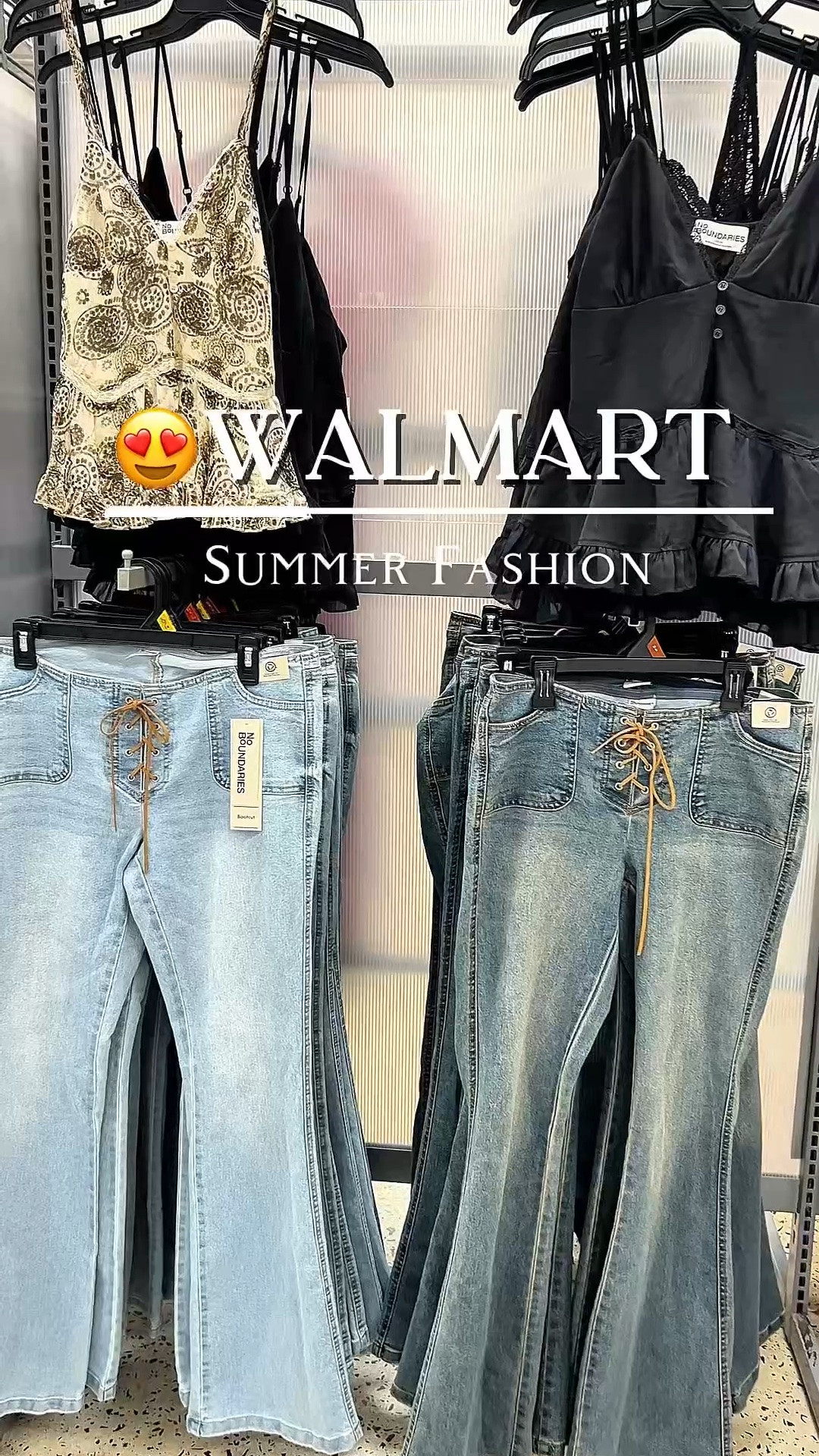 Ok girls Walmart is going to have us so cute for summer with this ruffle cami tank top and lace up jeans.
#walmartpartner #summerfashion

#LTKootd #LTKvlog