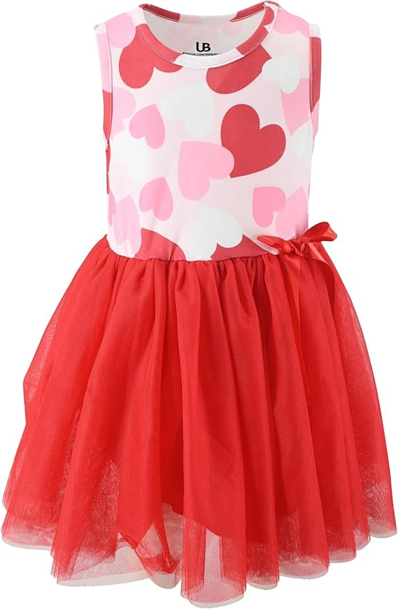 Girls Sleeveless Tulle Toddler Tutu Dress for Girls | Amazon (US)