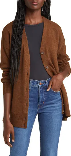 V-Neck Relaxed Cardigan | Nordstrom