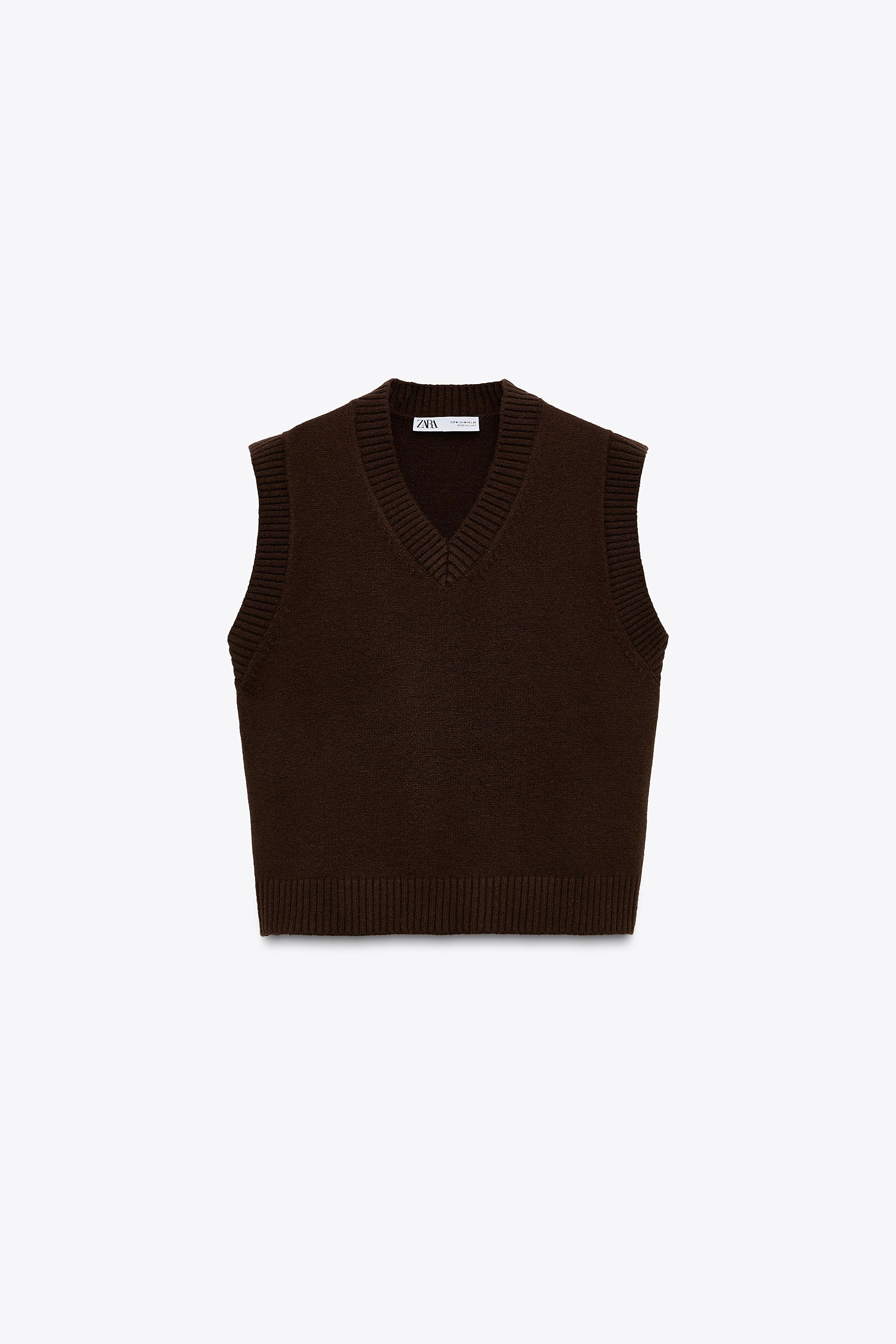 BASIC KNIT VEST | Zara US