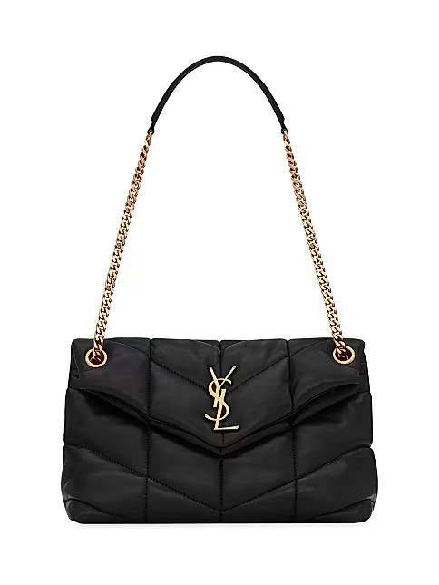 Small LouLou Leather Puffer Shoulder Bag | Saks Fifth Avenue