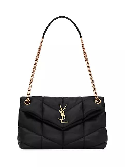 Small LouLou Leather Puffer Shoulder Bag | Saks Fifth Avenue