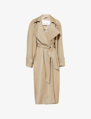 Astoria cut-out sleeve woven trench coat | Selfridges