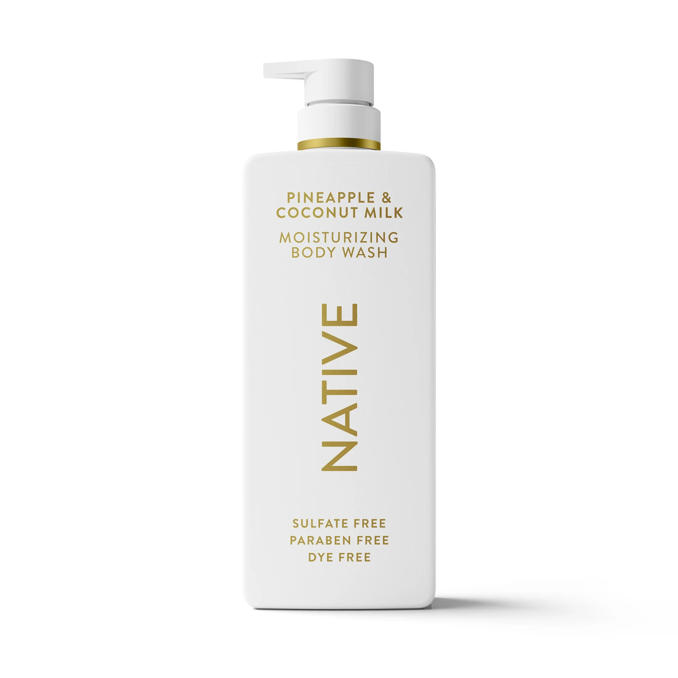 Native Pineapple & Coconut Milk Moisturizing Body Wash 22 fl oz | Walmart (US)