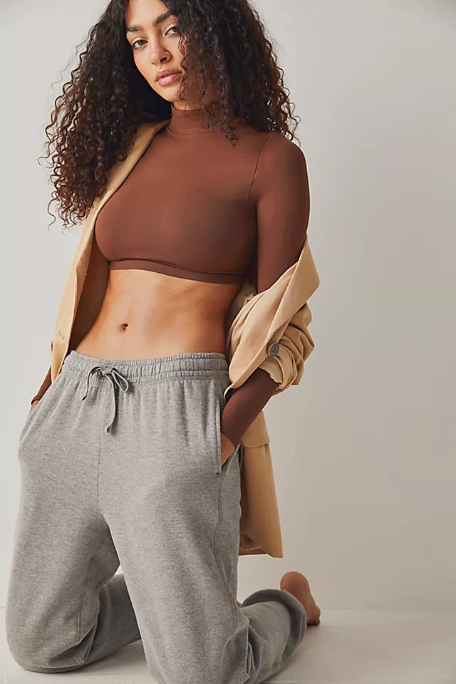 Super Crop Seamless Turtleneck | Free People (Global - UK&FR Excluded)