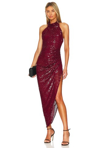 ITMFL Marissa Dress in Wine from Revolve.com | Revolve Clothing (Global)