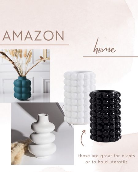 Bubble vase and other modern vases from Amazon. 
These are perfect to add fresh look to your home!



Modern home decor modern vases black bubble vase teal vase amazon home amazon deals amazon vases modern french style

#LTKSeasonal #LTKhome #LTKstyletip
