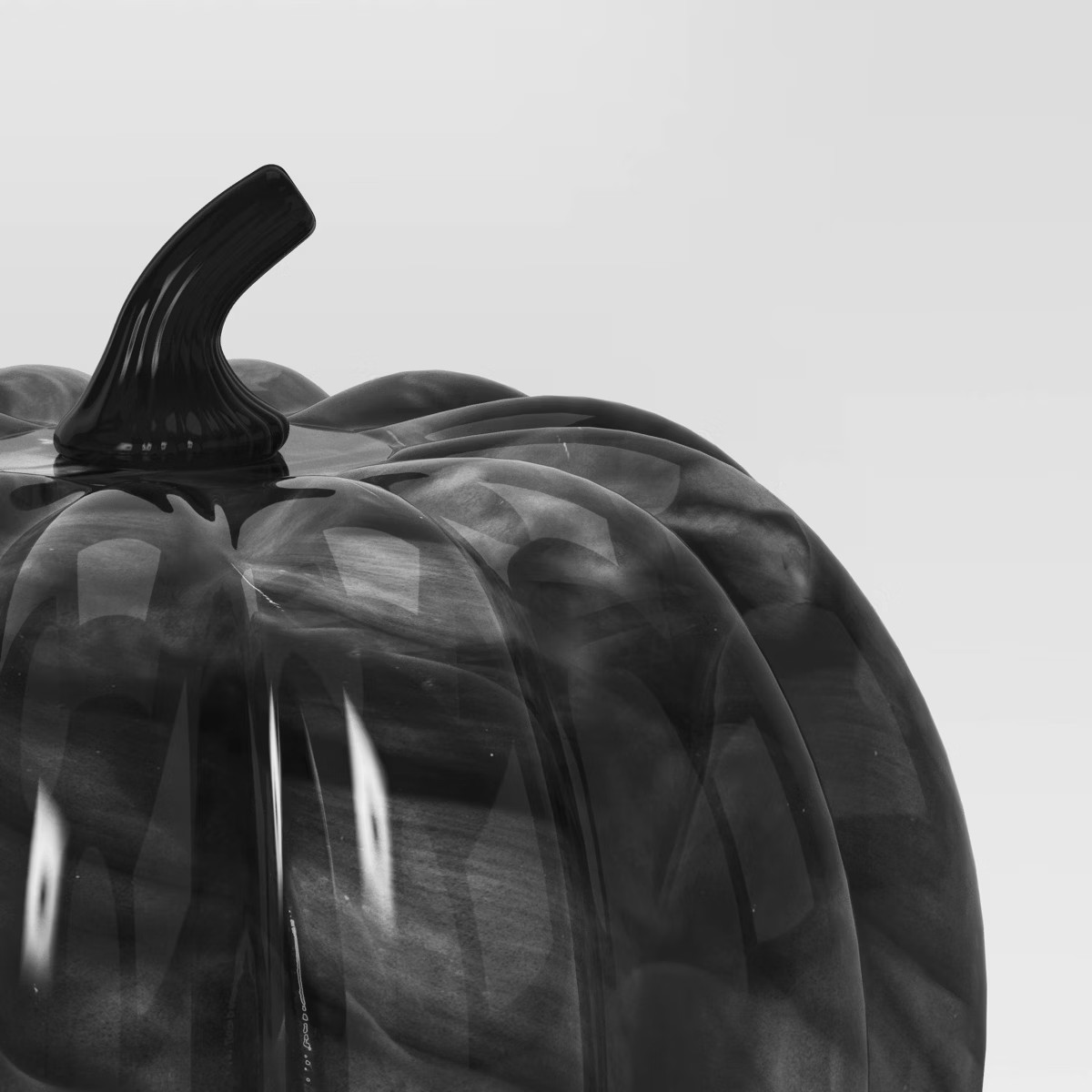 Large Smoky Glass Pumpkin Figurine - Threshold™ | Target
