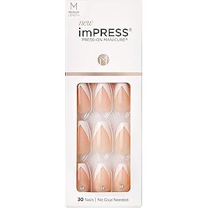 KISS imPRESS Color Press-on Manicure - So French | Amazon (US)
