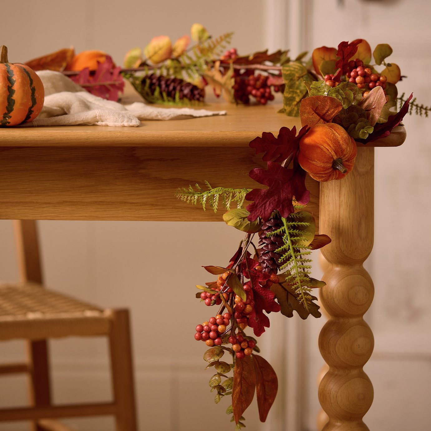 Argos Home Faux Floral Autumn and Halloween Garland | argos.co.uk