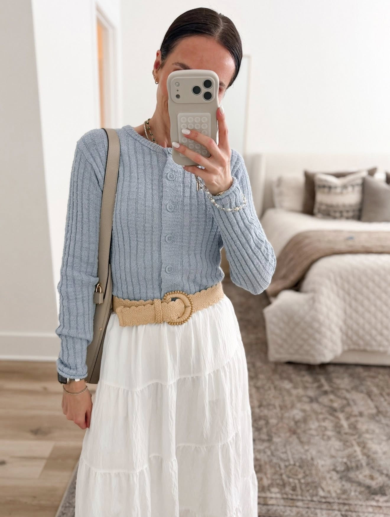 New arrivals from Target! Spring teacher outfit, brunch outfit, sweater cardigan, white maxi skirt, annabrstyle 

#LTKWorkwear #LTKootd #LTKSeasonal