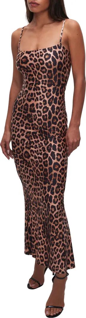 Animal Print Satin Slipdress | Nordstrom Rack