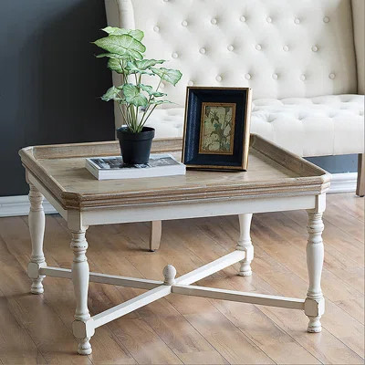 Cosette Square Shaped Tray Top End Table | Wayfair North America