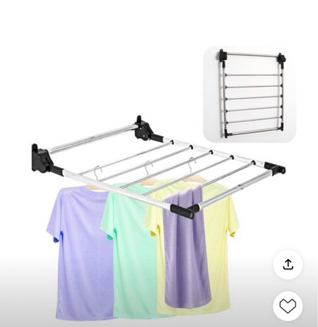 Collapsible laundry room rack for clothes 

#LTKhome #LTKSpringSale #LTKsalealert