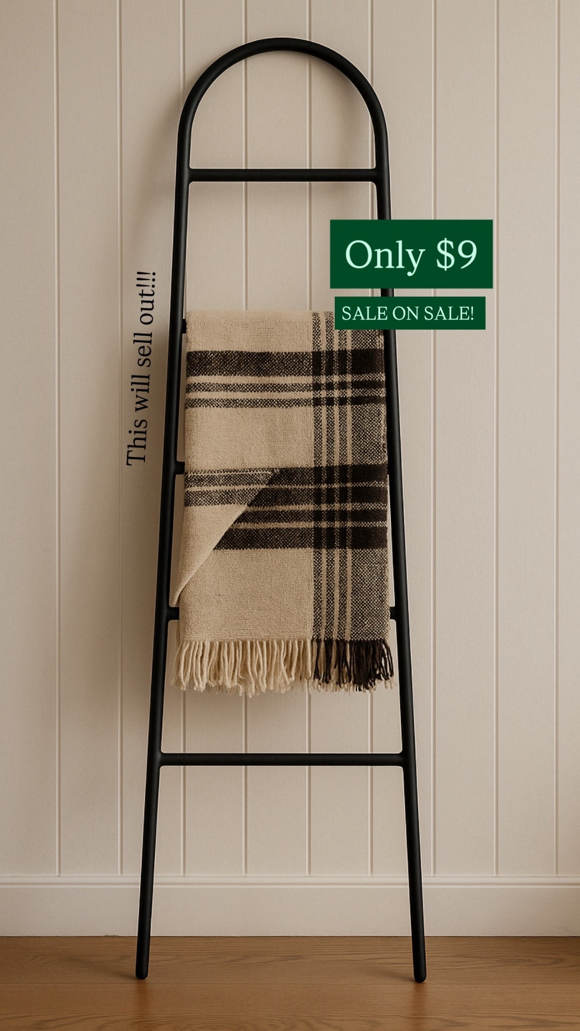 Wait, is this a misprint? Limited time deal this metal arched leaning ladder is nine dollars. You guys run for this. It will sell out Kirkland’s home sale additional sale on sale.

#LTKGiftGuide #LTKHome #LTKHoliday