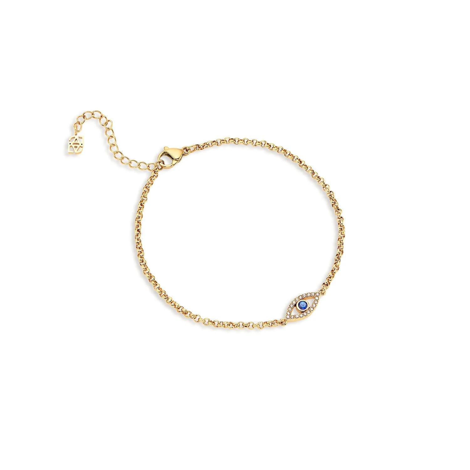 Custom Evil Eye Bracelet (Gold) | Abbott Lyon