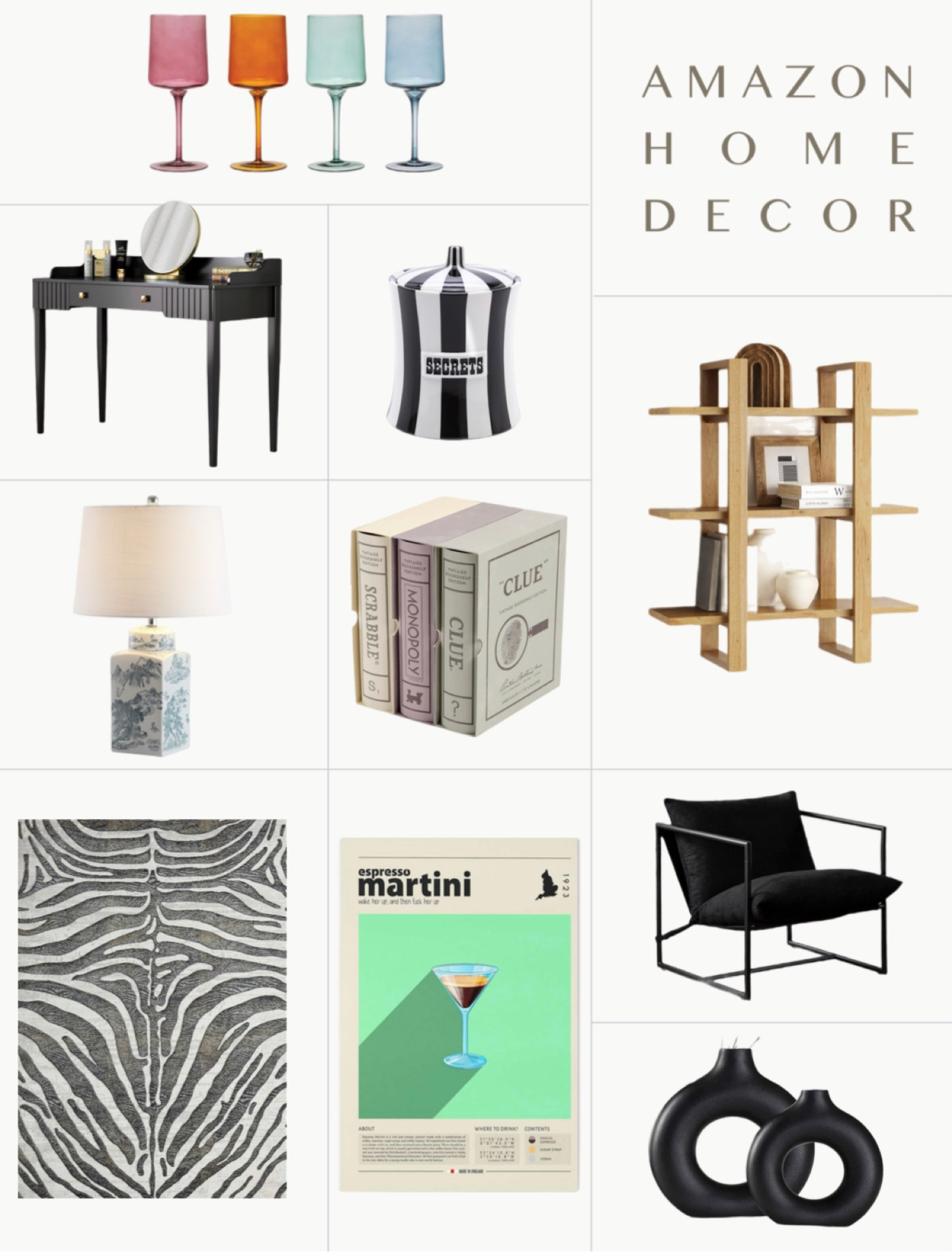 Eclectic, non-basic home decor pieces from amazon 🏡

#LTKhome