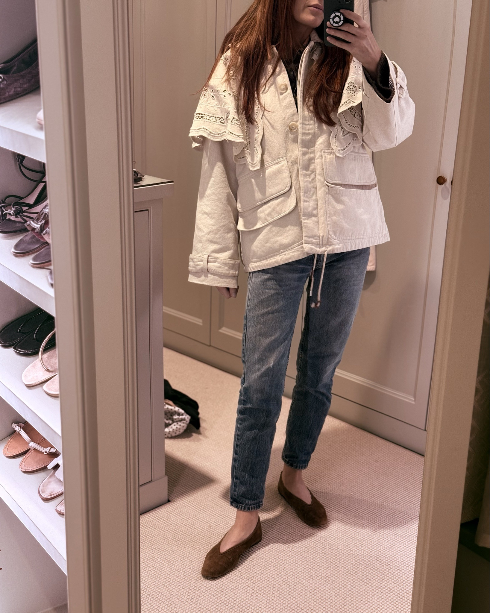 Thanksgiving look - layered and casual. Perfect for pretty much everywhere I go in my private life these days- school, errands, games. Love the cape! Found you several versions of it at different price points 👍🏻

#LTKootd #LTKHoliday #LTKSaleAlert