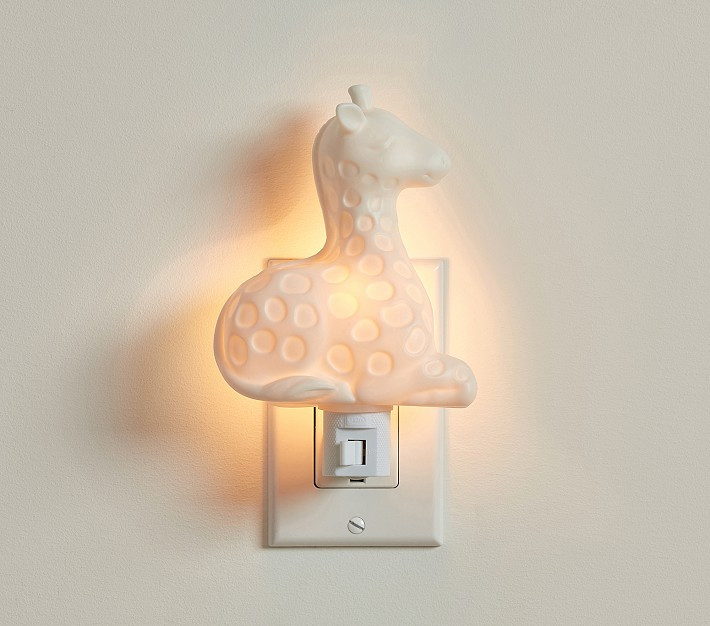 Giraffe Plug-in Nightlight (5") | Pottery Barn Kids
