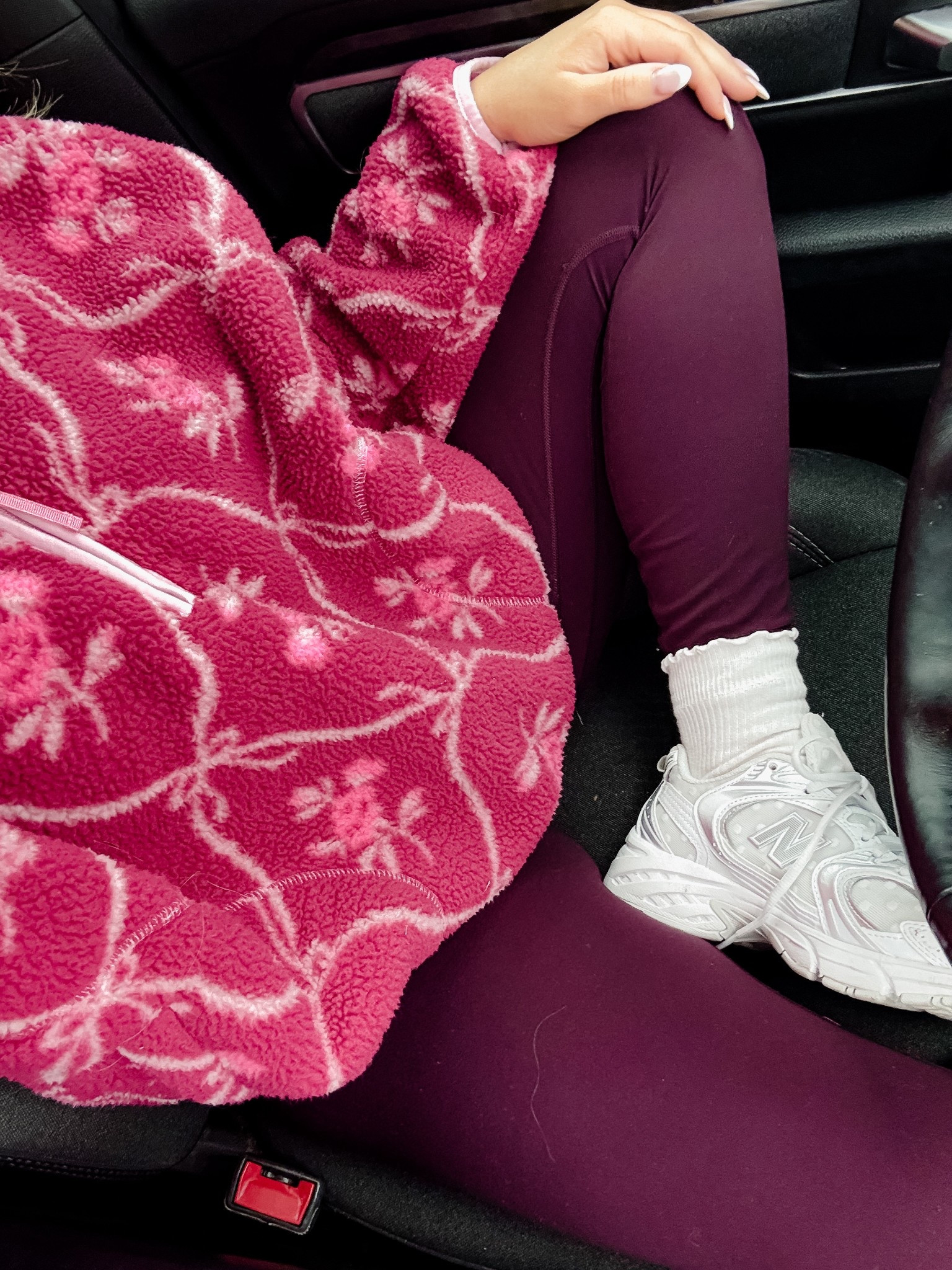 OOTD 🩷 Sherpa is 50% off! Wearing a M 🩷

#LTKootd #LTKmomlife