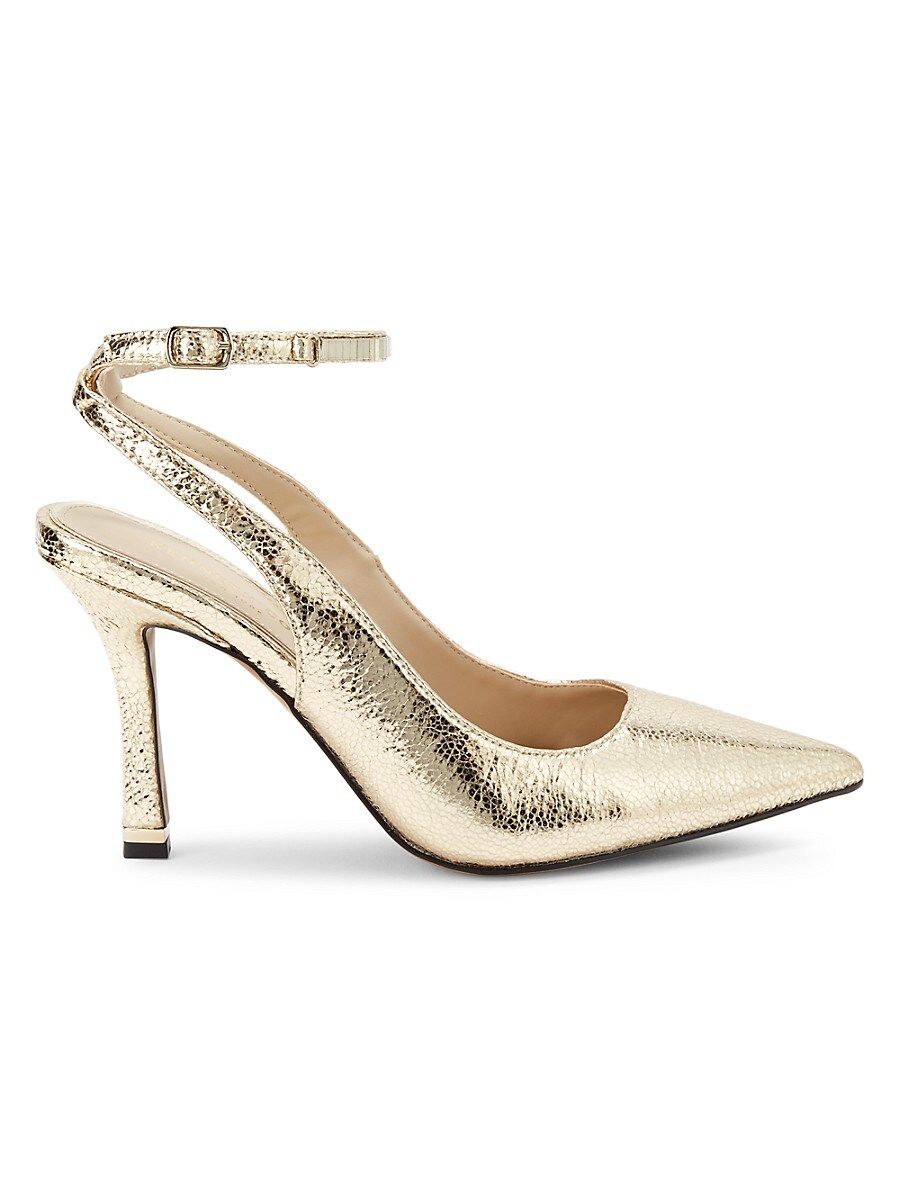Kenneth Cole New York Women's Romi Metallic Pumps - Gold - Size 10 | Saks Fifth Avenue OFF 5TH