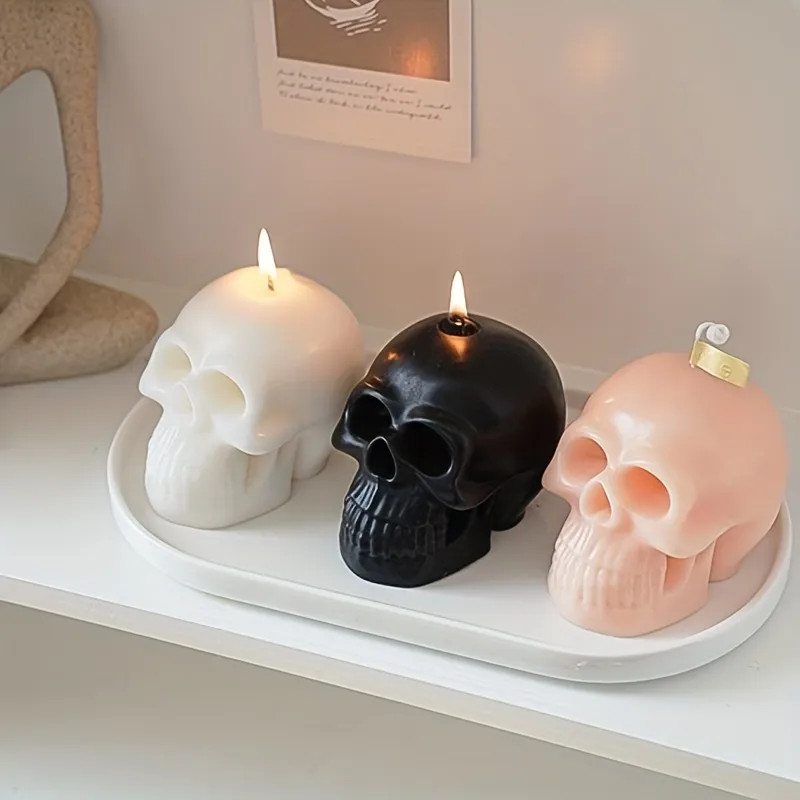 1pc Handmade Skull Candle - Spooky Aromatherapy Gift Box for Home Decor, Halloween, Christmas, an... | Temu Affiliate Program
