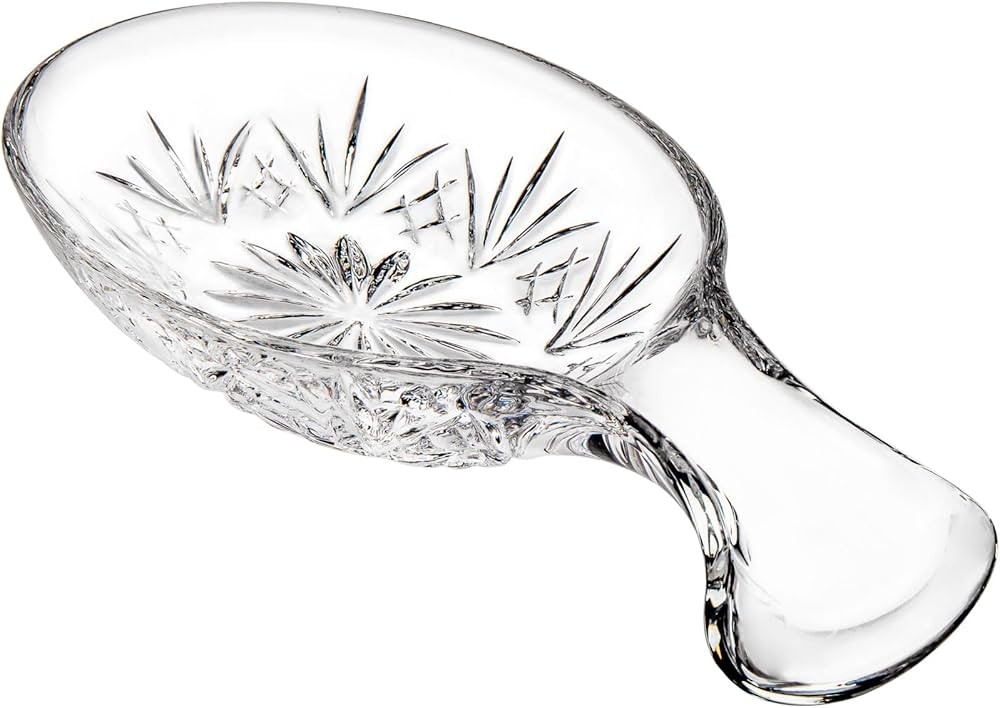 Godinger Spoon Rest for Kitchen, Crystal Glass Spoon Holder Rest - Dublin Collection | Amazon (US)