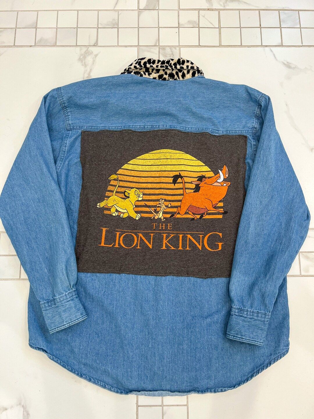 The Lion King Jacket, Lion King Chambray Shirt, Disney Jacket, Custom Disney Jacket | Etsy (US)