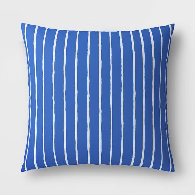 Outdoor Throw Pillow Striped - Room Essentials™ | Target